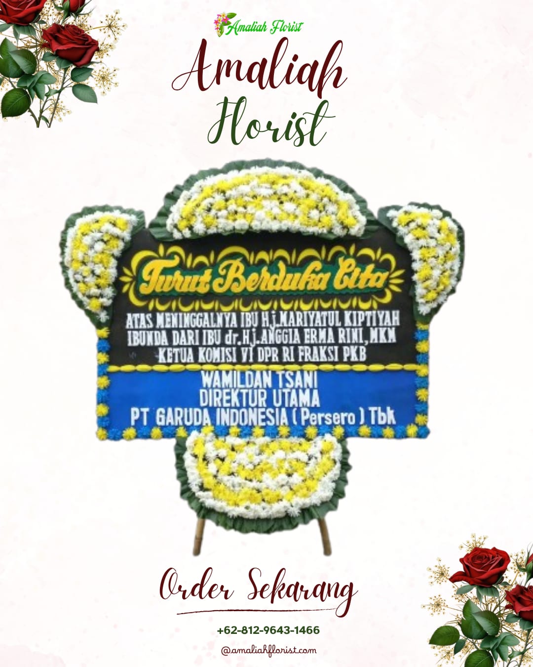 Papan Bunga Duka Astanajapura